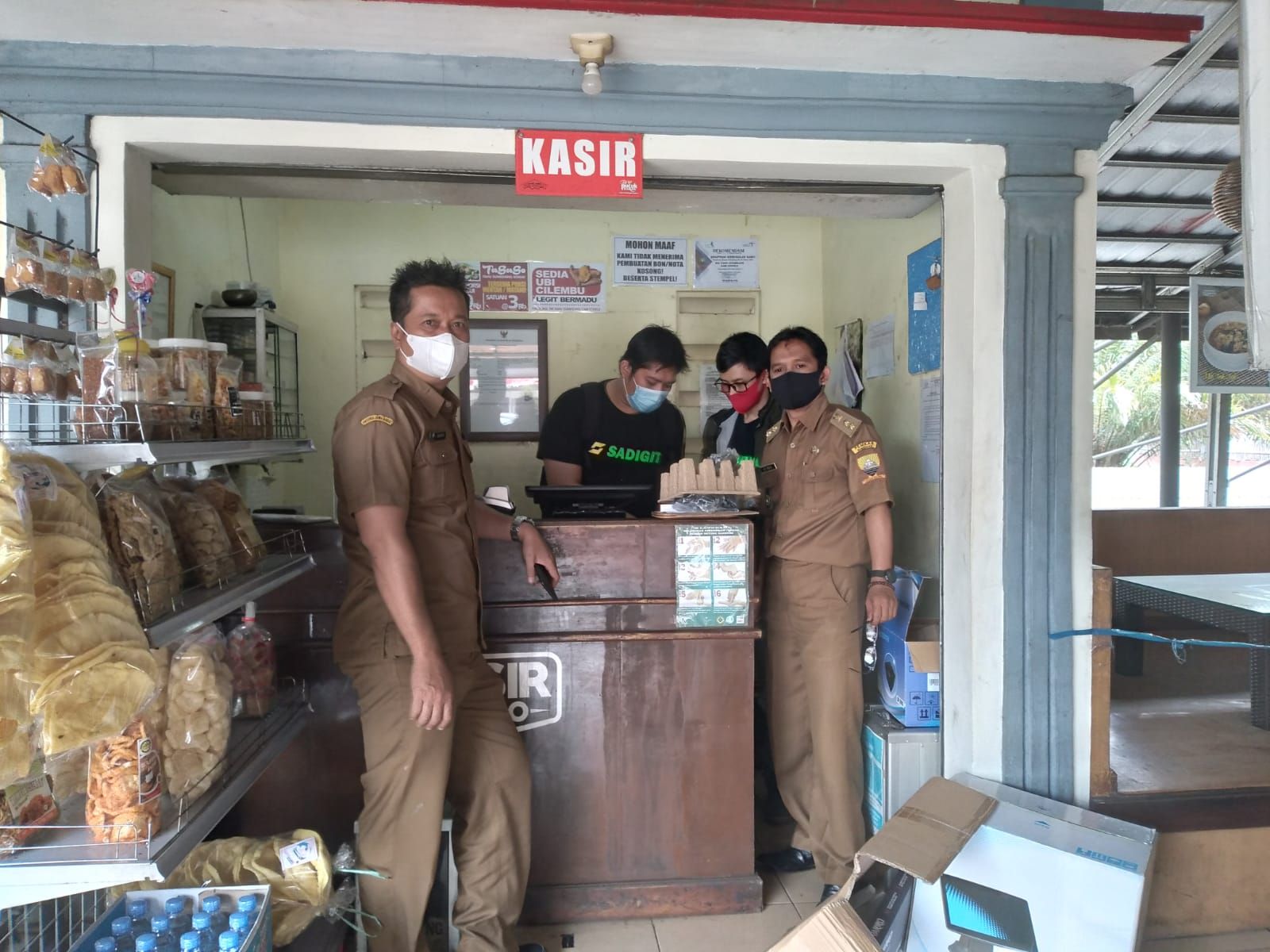 Pendampingan Uji Coba Smart Cashier Di WP Restoran Kabupaten Sumedang