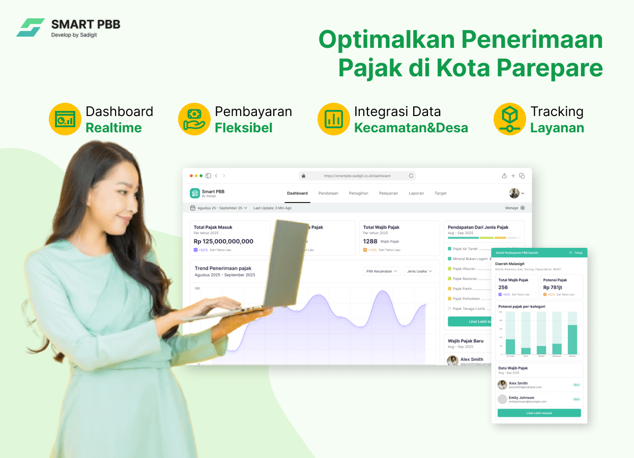 Jasa Aplikasi Smart PBB Kota Parepare